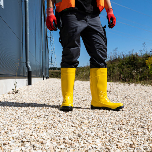 PVC-Sicherheitsstiefel WORKER